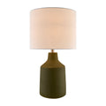 Modern European furniture - Painted Cement Accent Table Lamp - www.oroatrade.com