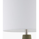 Modern European furniture - Painted Cement Accent Table Lamp - www.oroatrade.com