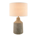 Modern European furniture - Painted Cement Accent Table Lamp - www.oroatrade.com