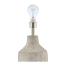 Modern European furniture - Painted Cement Accent Table Lamp - www.oroatrade.com