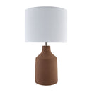 Modern European furniture - Painted Cement Accent Table Lamp - www.oroatrade.com