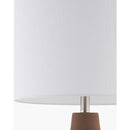 Modern European furniture - Painted Cement Accent Table Lamp - www.oroatrade.com