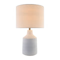 Modern European furniture - Painted Cement Accent Table Lamp - www.oroatrade.com