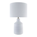 Modern European furniture - Painted Cement Accent Table Lamp - www.oroatrade.com
