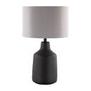 Modern European furniture - Concrete Base Linen Table Lamp - www.oroatrade.com