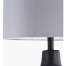 Modern European furniture - Concrete Base Linen Table Lamp - www.oroatrade.com