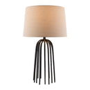 Contract furniture - Black Iron Table Lamp - www.oroatrade.com
