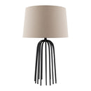Contract furniture - Black Iron Table Lamp - www.oroatrade.com
