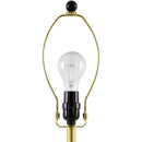Contract furniture - Wavy Rattan Accent Table Lamp - www.oroatrade.com