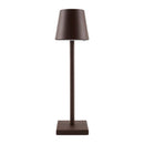 Contract furniture - Brown Iron Accent Table Lamp - www.oroatrade.com