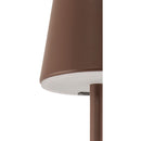 Contract furniture - Brown Iron Accent Floor Lamp - www.oroatrade.com