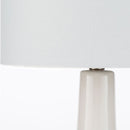 Hospitality furniture - Glazed Ceramic Cotton Table Lamp - www.oroatrade.com
