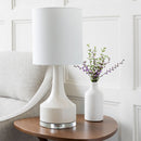 Hospitality furniture - Glazed Ceramic Cotton Table Lamp - www.oroatrade.com