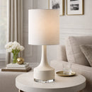 Hospitality furniture - Glazed Ceramic Cotton Table Lamp - www.oroatrade.com