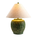 Modern European furniture - Painted Cement Linen Table Lamp - www.oroatrade.com