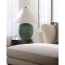 Modern European furniture - Painted Cement Linen Table Lamp - www.oroatrade.com