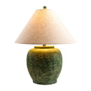 Modern European furniture - Painted Cement Linen Table Lamp - www.oroatrade.com