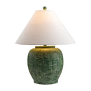 Modern European furniture - Painted Cement Linen Table Lamp - www.oroatrade.com