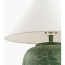Modern European furniture - Painted Cement Linen Table Lamp - www.oroatrade.com