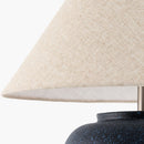 Modern European furniture - Painted Cement Linen Table Lamp - www.oroatrade.com