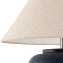 Modern European furniture - Painted Cement Linen Table Lamp - www.oroatrade.com