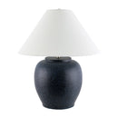 Modern European furniture - Painted Cement Linen Table Lamp - www.oroatrade.com