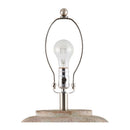 Modern European furniture - Painted Cement Linen Table Lamp - www.oroatrade.com