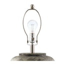 Modern European furniture - Painted Cement Linen Table Lamp - www.oroatrade.com