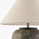Modern European furniture - Painted Cement Linen Table Lamp - www.oroatrade.com