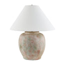 Modern European furniture - Painted Cement Linen Table Lamp - www.oroatrade.com