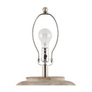 Modern European furniture - Painted Cement Linen Table Lamp - www.oroatrade.com