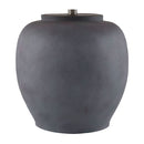 Modern European furniture - Painted Cement Linen Table Lamp - www.oroatrade.com