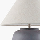 Modern European furniture - Painted Cement Linen Table Lamp - www.oroatrade.com