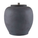 Modern European furniture - Painted Cement Linen Table Lamp - www.oroatrade.com