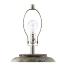 Modern European furniture - Painted Cement Linen Table Lamp - www.oroatrade.com