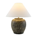 Modern European furniture - Painted Cement Linen Table Lamp - www.oroatrade.com