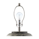 Modern European furniture - Painted Cement Linen Table Lamp - www.oroatrade.com