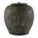 Modern European furniture - Painted Cement Linen Table Lamp - www.oroatrade.com
