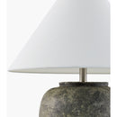 Modern European furniture - Painted Cement Linen Table Lamp - www.oroatrade.com