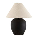 Modern European furniture - Painted Cement Linen Table Lamp - www.oroatrade.com