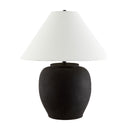 Modern European furniture - Painted Cement Linen Table Lamp - www.oroatrade.com