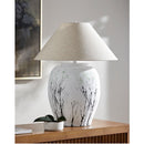 Hospitality furniture - Cement Base Accent Floor Lamp - www.oroatrade.com
