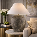 Hospitality furniture - Cement Base Accent Floor Lamp - www.oroatrade.com