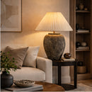 Hospitality furniture - Cement Base Accent Floor Lamp - www.oroatrade.com