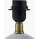 Modern European furniture - Pleated Linen Ceramic Table Lamp - www.oroatrade.com