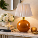 Modern European furniture - Ceramic Sphere Table Lamp - www.oroatrade.com