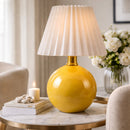 Modern European furniture - Ceramic Sphere Table Lamp - www.oroatrade.com