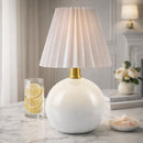 Modern European furniture - Ceramic Sphere Table Lamp - www.oroatrade.com