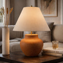 Hospitality furniture - Brown Ceramic Accent Table Lamp - www.oroatrade.com