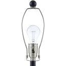 Contract furniture - Black Organic Textured Table Lamp - www.oroatrade.com